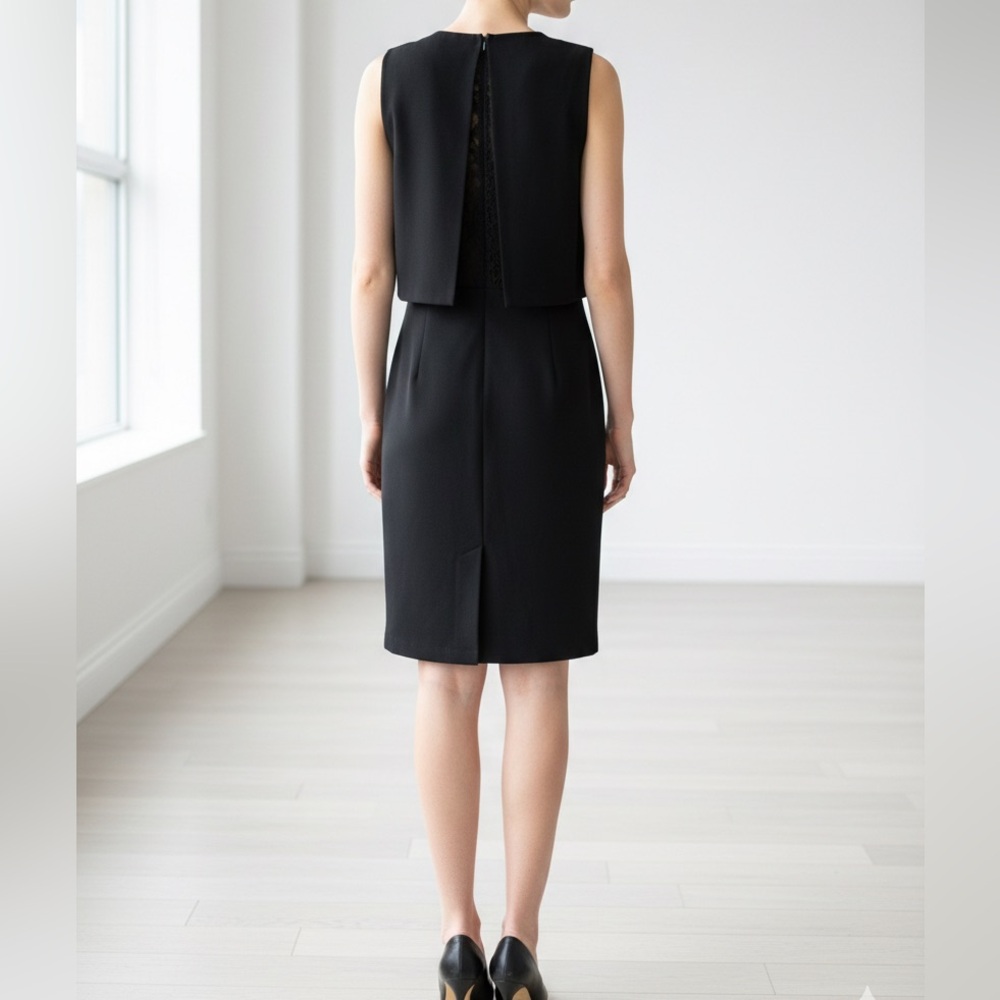 Jolibel Dress With Lace and Overlay